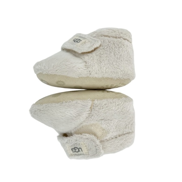 UGG Infant Kids Bixbee Vanilla Sherpa Booties - Picture 5 of 8